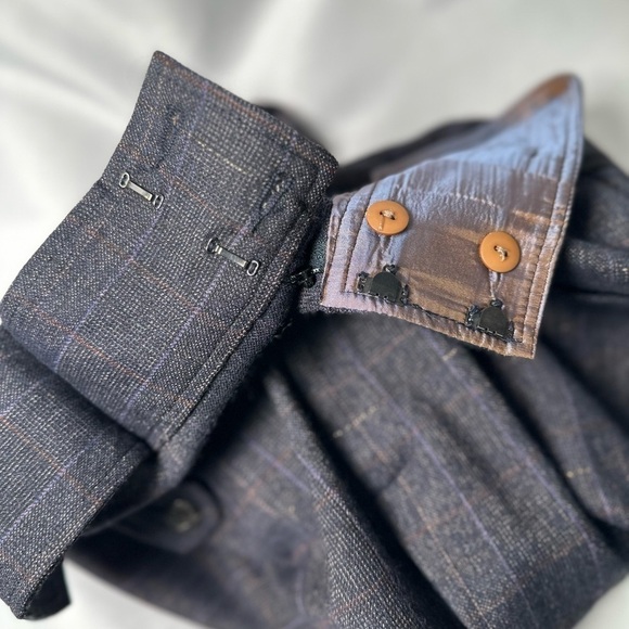 Worn on TV! Vintage Nanette Lepore wide leg suit pants (jacket available too), 0 - Picture 13 of 17